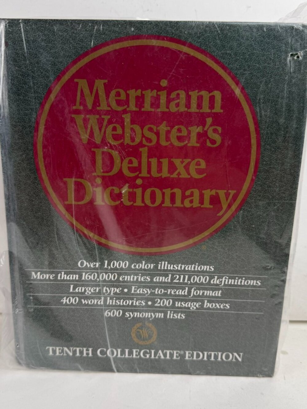 Merriam-Webster's Deluxe Dictionary Tenth Collegiate Edition Readers Digest